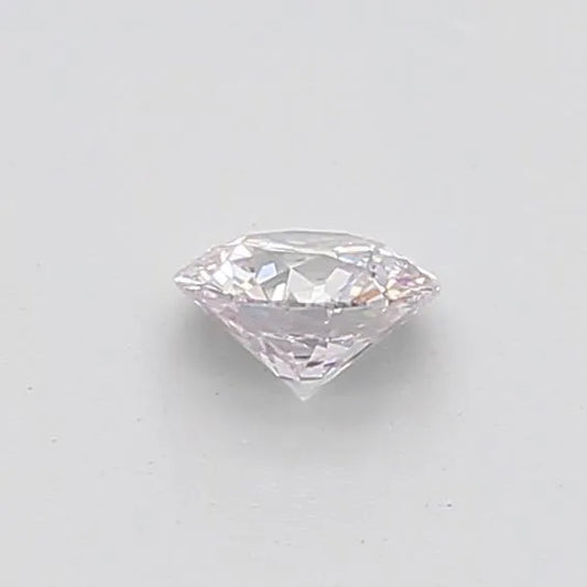 0.31ct Round Natural Diamond (Colour Faint Pink, Clarity VS1, Cut GD, GIA Certified)