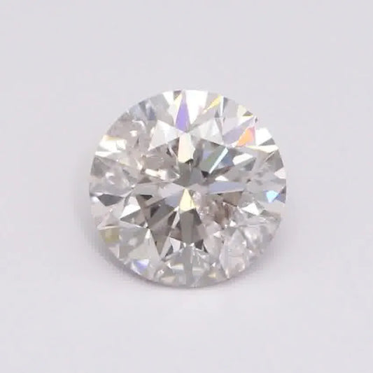 0.70ct Round Lab Grown Diamond (Colour K, Clarity I2, Cut VG, IGI Certified)