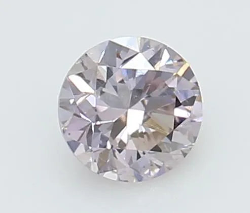 0.17ct Round Natural Diamond (Colour Fancy Pink, Clarity SI2, Cut EX, GIA Certified)