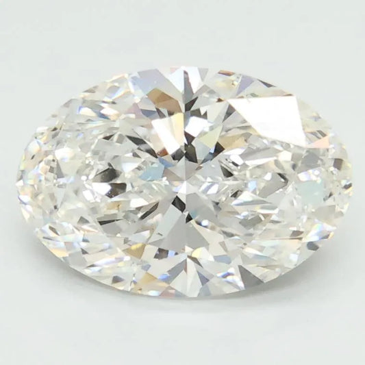 2.50ct Oval Lab Grown Diamond (Colour E, Clarity VVS2, Cut EX, IGI Certified)