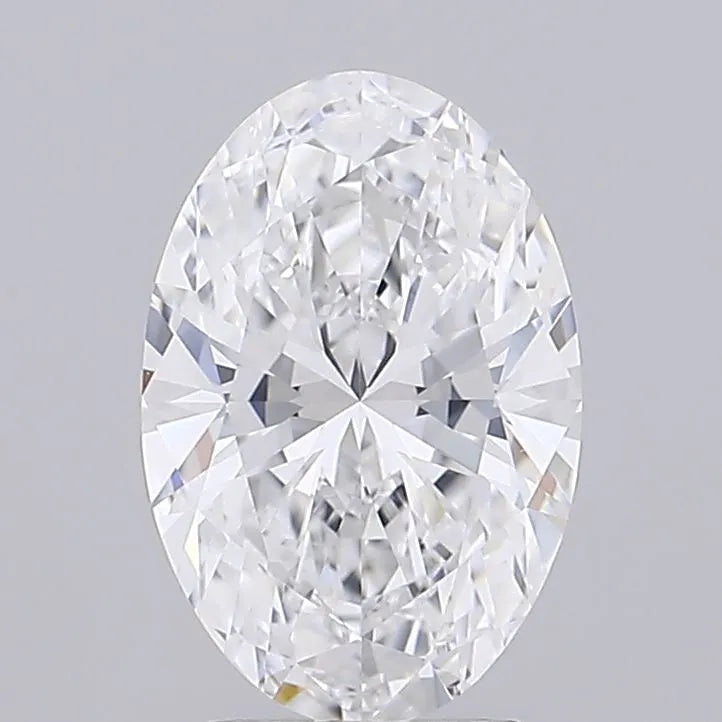 2.72ct Oval Lab Grown Diamond (Colour D, Clarity VVS1, IGI Certified)