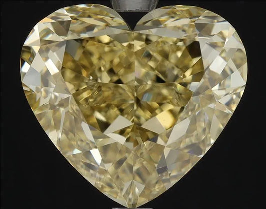 3.66 Carats HEART Diamond