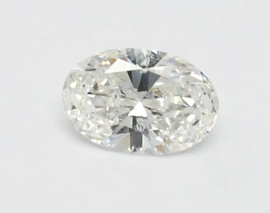 0.31ct Oval Natural Diamond (Colour F, Clarity I1, GIA Certified)