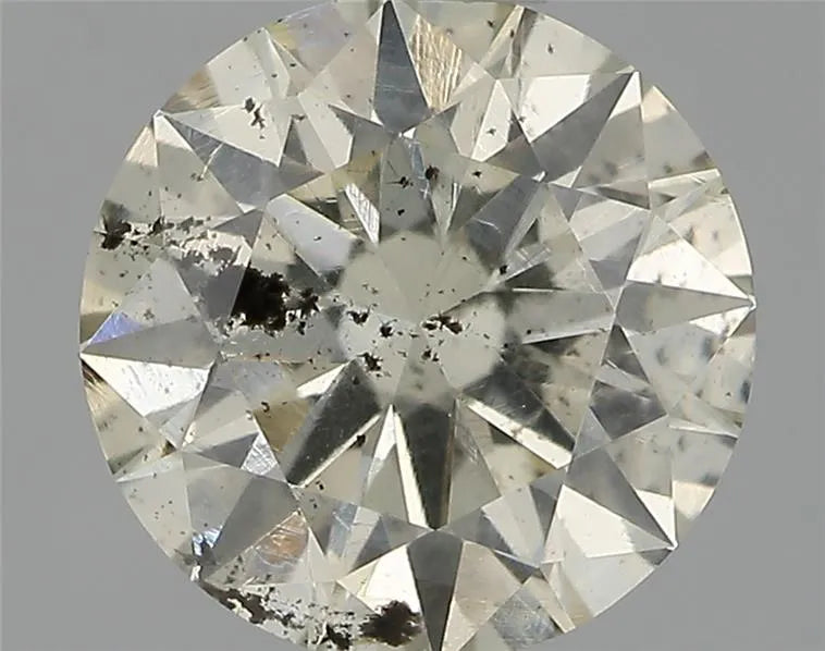 0.54ct Round Natural Diamond (Colour K, Clarity I1, Cut EX, IGI Certified)