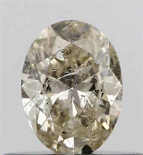 0.32ct Oval Natural Diamond (Colour L, Clarity I1, Cut GD, IGI Certified)