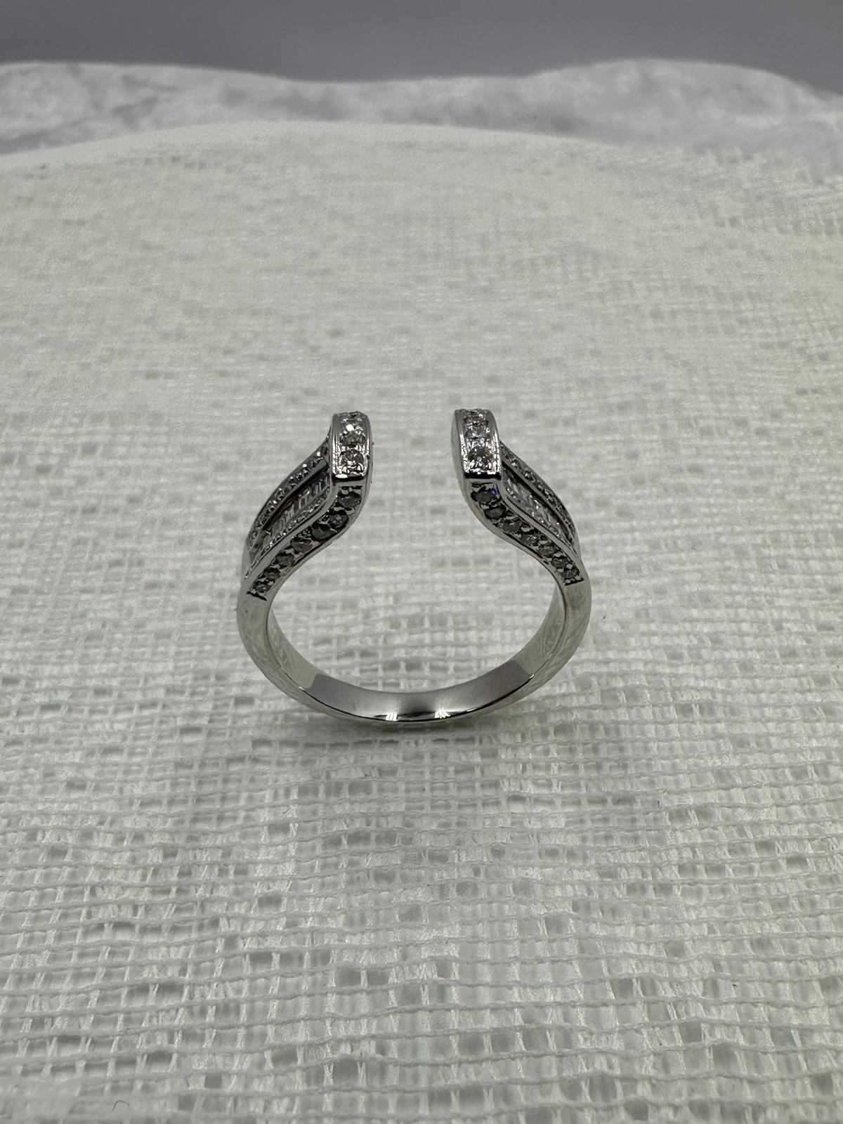 tension diamond dress ring