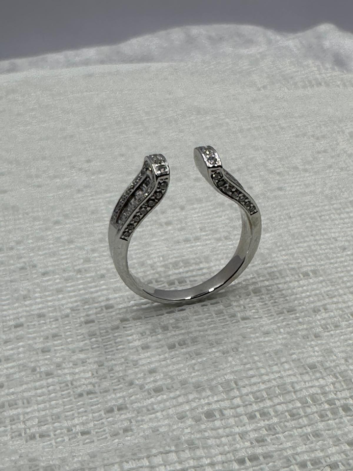 tension diamond dress ring