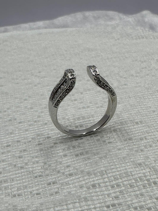 tension diamond dress ring