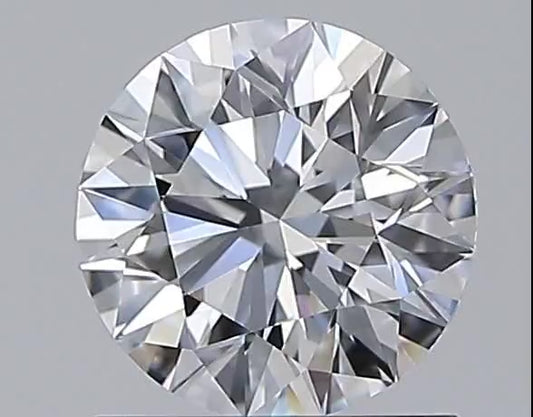 GIA certified 1.02 ct round brilliant diamond, D/VVS1 EX/EX/EX NIL